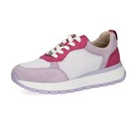 CAPRICE Sneakers da Donna Basse con Lacci Sportive, Multicolore (White Multi), 40 EU