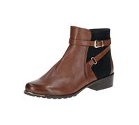 CAPRICE Stivale da Donna Heel 9-25308-43, Stivaletto, Cognac Comb, 36 EU