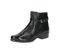CAPRICE Stivale da Donna Heel 9-25308-43, Stivaletto, Nappa Nera, 38 EU