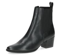 CAPRICE Stivaletti da donna a punta tonda con tacco a blocco, Nero (Black Nappa), 41 EU