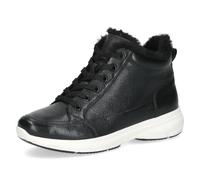 CAPRICE Stivaletti da donna alti alla caviglia foderati, Nero (Black Nappa), 39 EU