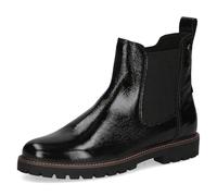 CAPRICE Stivaletti da donna con cerniera soletta estraibile, Nero (Black Naplak), 38 EU