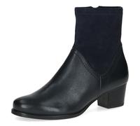 CAPRICE Stivaletti da donna con cerniera tacco basso, Blu (Ocean Comb), 39 EU