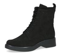 CAPRICE Stivaletti da donna in pelle con cerniera, Nero (Black Nubuc), 42 EU