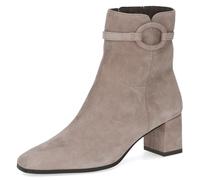 CAPRICE Stivaletti da donna in pelle eleganti, Marrone (Taupe Suede), 38 EU