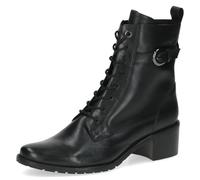 CAPRICE Stivaletti da donna in pelle tacco basso, Nero (Black Nappa), 38 EU