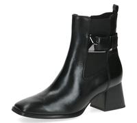 Caprice Stivaletti Donna In Pelle Con Fibbia Tacco Trapezoidale 9-25344-41