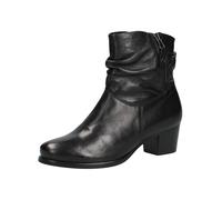 Caprice Stivaletti In Pelle Con Tacco Nero - Taglia 5.5 [5.5 US Scarpe Donna