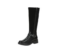 CAPRICE Stivali da Donna 9-25504-43, Altezza Ginocchio, Pettine Nero, 42 EU