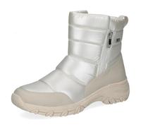 CAPRICE Stivali invernali da donna senza tacco Vegan idrorepellenti, Multicolore (Pearl Comb), 38 EU