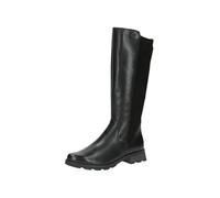 CAPRICE Stivali Lunghi da Donna Flat 9-25601-43, Altezza Ginocchio, Pettine Nero, 38 EU
