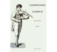Capricii pentru viola Op.22 - Bartolomeo Campagnoli