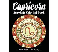 Capricorn Astrology Coloring Book (Tascabile)