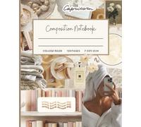 Capricorn Composition Notebook | Zodiac Journal for Capricorn Signs | Aesthetic Collage Notebook | College Ruled, 120 Pages, 7.5 x 9.25 in | Capricorn ... cozy collage aesthetic with Capricorn energy