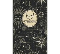 Capricorn Horoscope Zodiac Sign Journal: Aesthetic Notebook| School, College & Office Supplies | College-Ruled Pages