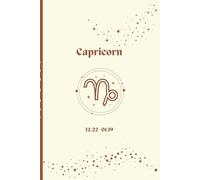 Capricorn Journal: Zodiac 100-Page Lined Paper Journal: Great Capricorn Gift - Horoscope Notebooks/Diary for Astrology Lovers