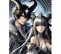 Capricorn Soulbound: A Zodiac Notebook for Power and Partnership: 100 Lined Pages | Majestic Capricorn-Themed Couple Cover | Ideal for Journaling, Studying, and Goal Setting