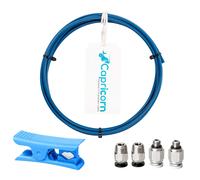 Capricorn Tubo PTFE Bowden XS (1M) Con Tagliatubi,2 Raccordi PC4-M10 E 2 PC4-M6