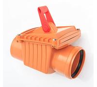 Capricorn Valvola antiriflusso - ø DN 110 con coperchio di corda alettaper coperchio