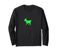 Capro espiatorio Verde Maglia a Manica