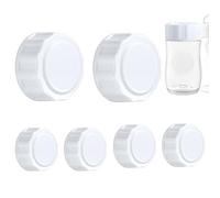 Caps, Baby Bottle Covers, Leakproof Milk Lids, 18.3/14.2/8.4cm Toddler Drink Seals, Replacement Travel, 6-Pack Assorted, Ideal for Car, Plane, Business and Vacation Use