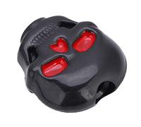 Caps per chitarra tuning head, tappi per puntali per chitarra alla moda e creativi 6 pezzi tappo per chitarra per regalo di Natale di compleanno per proteggere la manopola di sintonia (nero)