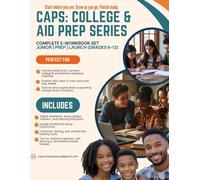 CAPS Series Complete Set: Empowering Families for College Success (Grades 6-12)
