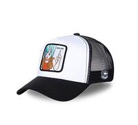 Capslab Berretto da baseball Trucker Dragon Ball Z, Bulma (bianco/nero), Taglia Unica