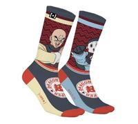 Capslab Calzini di Dragon Ball Tenshinhan & Chao-Zu - Calzini con licenza ufficiale dell'anime - Comodi calzini in cotone con un design iconico - - 39-42