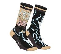 Capslab Calzini di Dragon Ball Vegeta - Calzini con licenza ufficiale dell'anime - Comodi calzini in cotone con un design iconico - - 39-42