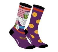 Capslab Calzini Dragon Ball Piccolo - Calzini con licenza ufficiale dell'anime - Comodi calzini in cotone con un design iconico - 43-46