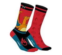Calzino da uomo Pokémon Cotone, 1 paio di calzini fantasia uomo, edizione limitata e originale, rosso, blu, nero, 39-42