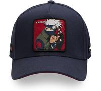 Capslab Cappellino con Visiera Collezione Naruto in Cotone Blu Rosso Unisex