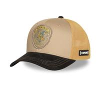 Capslab Cappellino da baseball semi-curvo Harry Potter Cappellino da baseball, da donna/uomo, con visiera primavera-estate, autunno, inverno, primavera, estate, autunno, giallo., Taglia unica