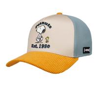 Capslab Cappellino da baseball semi-curvo Peanuts Cappellino da baseball da donna/uomo, con visiera primavera-estate, autunno, inverno, primavera, estate, autunno, inverno, giallo., Taglia unica
