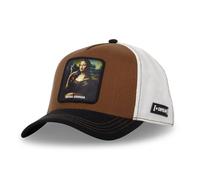 Capslab Cappellino Trucker Mona Lisa Berretto Baseball cap Taglia Unica - Marrone-Nero