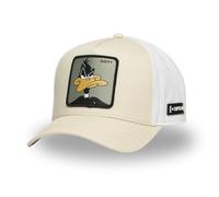 Capslab - Cappellino Uomo & Donna, Berretto da Baseball Looney Tunes, Regolabile con Snapback, beige/bianco, Taglia unica