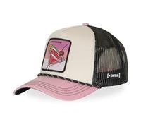 Capslab Cappellino uomo e donna Summer Chill, berretto Trucker Cosmopolitan, regolabile da Snapback, Nero/Rosa/Bianco/Beige, Taglia unica