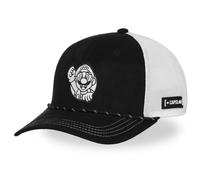CAPSLAB Cappello Trucker Premium SUPER MARIO Nero/Bianco Basecap In Mesh Nuovo