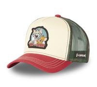 CAPSLAB Cappello Trucker TOM & JERRY Con Patches Multicolore Mesh Unisex