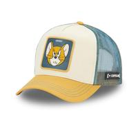 Capslab | Cappello Trucker Unisex Jerry TAJ6 JER | Beige e Blu | Design Retrò con Mesh Traspirante e Grafica Looney Tunes | Per Appassionati di Stile Urbano e Cultura Pop | Materiali Resistenti
