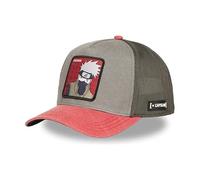Capslab | Cappello Trucker Unisex Multicolore | Design originale | Cappello Naruto Kakashi Hatake NS5 KAK | Stile Camionista con Maglia e Chiusura Snapback | Stile unico e moderno | Leggero e