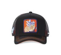Capslab Goku Dragon Ball Z Black Orange Trucker cap