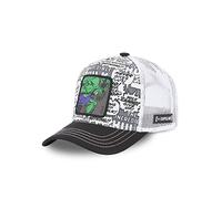 Capslab Hulk Marvel White/Black Trucker Cap - One-Size