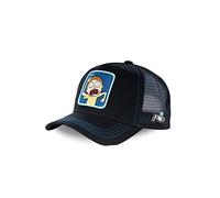 Capslab Morty Black Rick and Morty Trucker Cap - One-Size