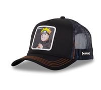 Capslab Naruto Shippuden Ripstop Nero Berretto da Camionista Regolabile