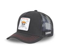 Capslab one piece Trucker Berretto da Baseball Cap Rete Paglia Toppa Flying Lamp