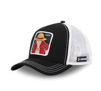 Capslab Rufy One Piece Nero Berretto da Camionista