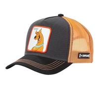 Capslab Scooby Scooby-Doo Black Orange Trucker Cap - One-Size