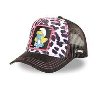 Capslab Snapback Cappellino da uomo e donna, berretto Trucker Les Puffi regolabile